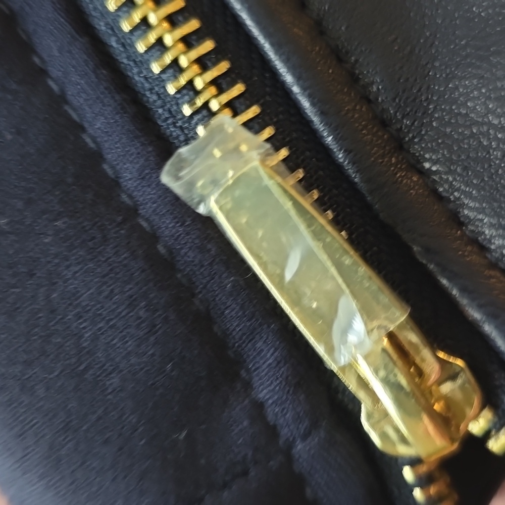 Via Spiga Mixed Media Leather Moto Jacket - Picture 9 of 17
